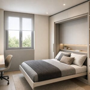 Cama abatible vertical u horizontal: cuál elegir según el tamaño y la distribución de la habitación