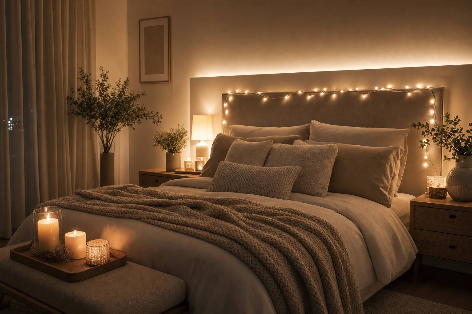 Ideas para decorar una habitación para una noche romántica Ideas para decorar una habitación para una noche romántica